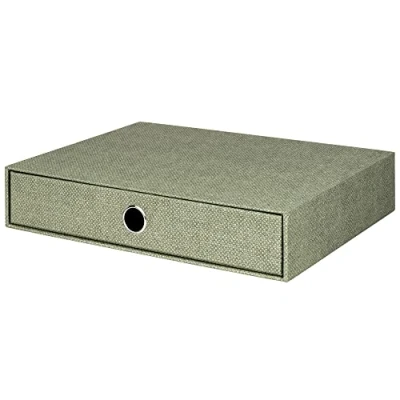 Image de Rössler Papier 1524452670 S.O.H.O. Boîte à tiroirs pour DIN A4, avec trou de poignée, Special Line Sage, 343 x 250 65 mm, 1 pièce