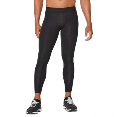Image de 2XU Force Compression Caleçon long, Homme, Taille: Large, Black nero