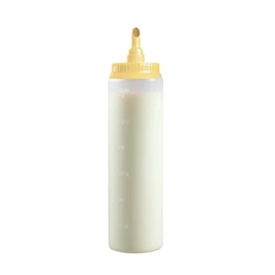 Image de Bestron Doseur de pâte gradué 700 ml pour crêpes, poffertjes, gaufres, muffins ou beignets Vert