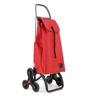 Image de Chariot de Course Rolser I Max MF 6 Roues Monte Escaliers Rouge