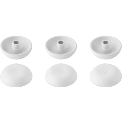 Image de ZWILLING Fresh et Save Cube ensemble de Diffuseurs, Accessoire en 6 Pièces pour La Fonction d&#039;Aspiration Sous Vide, sans Bpa, Adapté Au Lave Vaisselle, Blanc