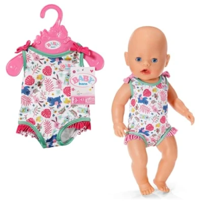 Image de BABY born Maillots de bain 833636 pour poupées qui mesurent jusqu&#039;à 43cm Disponibles en deux styles assortis Convient aux enfants dès 3 ans