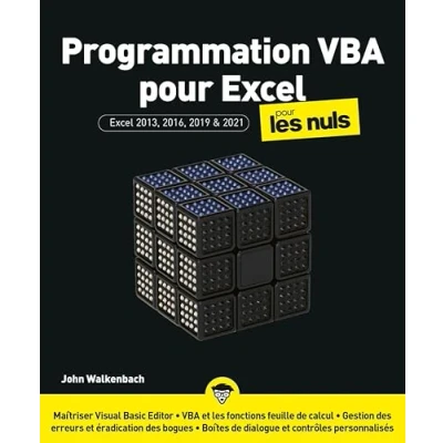 Image de Programmation VBA pour Excel 2021 les Nuls, grand format Livre d’occasion Bon