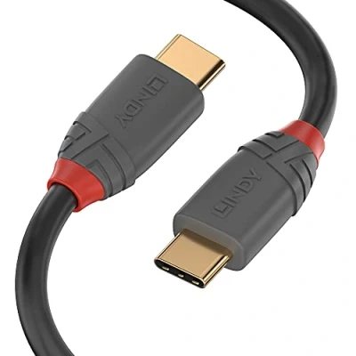 Image de LINDY 36901 Câble USB 3.1 type C/C 5A 1 M