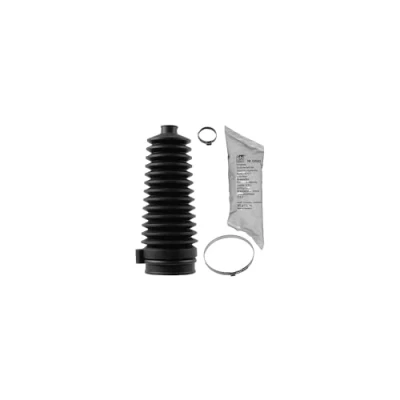 Image de FEBI BILSTEIN 21259 Jeu de joints soufflets, direction Caoutchouc Essieu avant gauche, droit avec graisse colliers