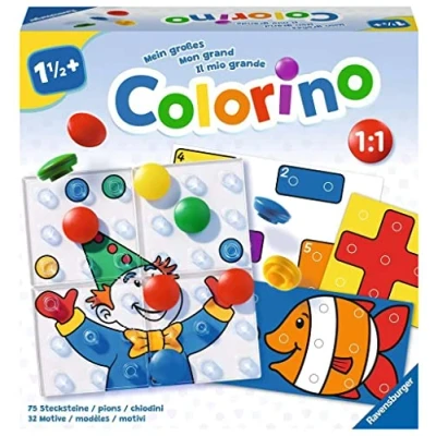 Image de Ravensburger My Big Colorino 25959 éducatif grandit Apprendre Les Couleurs Une Brise Le Jeu Classique pour Enfants à partir de 1,5 Ans, 20959, Multicolore