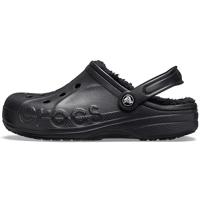 Image de Crocs Mixte Baya Lined Clog, Noir, 39/40 EU