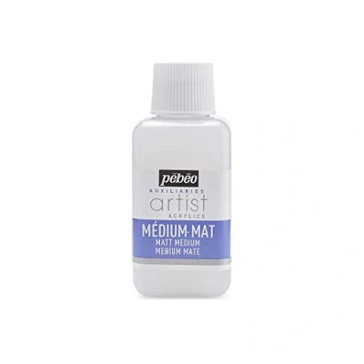 Image de Pebeo Peinture Médiums Mat Acryliques Extra Fine 1 Flacon de 250 ml 521100