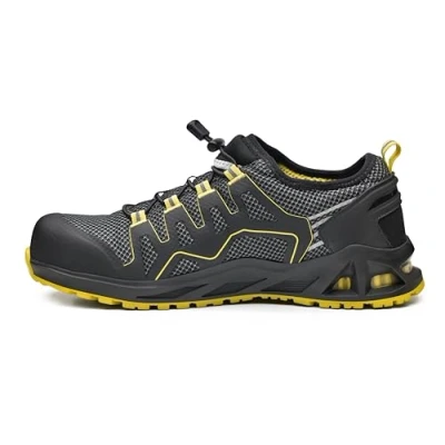 Image de Base Protection, K Balance Chaussure de Sécurité pour Hommes et Femmes, Bleu Jaune, Taille 37