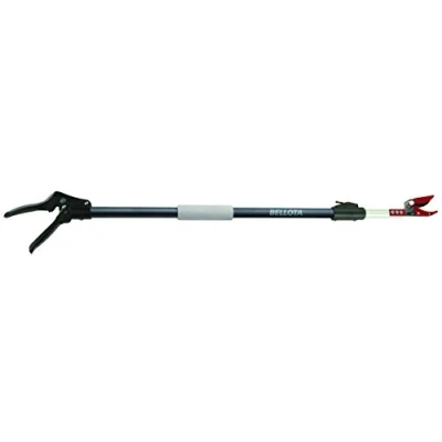 Image de Bellota 3612 Ciseaux Télescopiques Longue Portée pour Jardinage Outil de Récolte Coupes Diamètre 10 mm Avec Manche Extensible 1 Mètre à 1,5 m