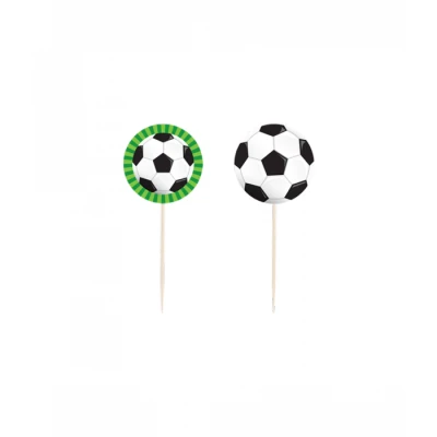 Image de Bâtonnets de cocktail Football World 16 pièces