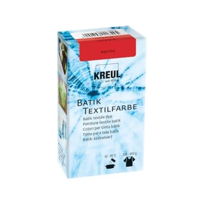 Image de Kreul Peinture pour Textile Javana Rouge Ardent