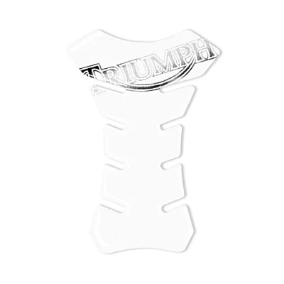 Image de 4R Quattroerre.it 18048 Tapis de réservoir adhésif 3D pour Moto Triomphe Transparent