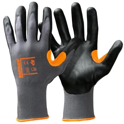 Image de ROSTAING Gant DURANIT ONE Paire de gants Manutention Tactile Effet Seconde Peau 3 X Plus Durable Pour Travaux Précision, et Logistique Compatible Écrans Tactiles