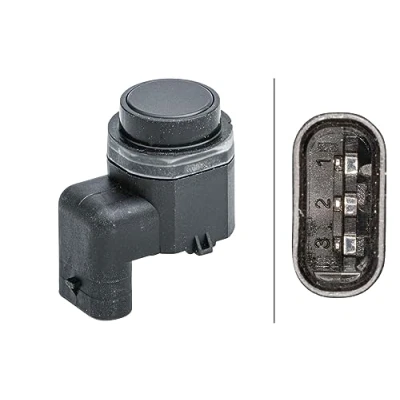 Image de HELLA 6PX 358 141 541 Capteurs De Recul RENAULT: Laguna III Coupe, TRAFIC 2 Kasten, Kangoo II Express