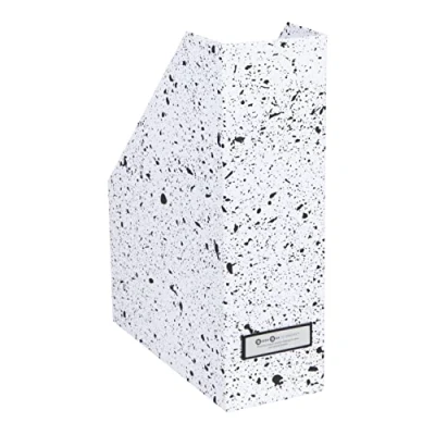 Image de Bigso Box of Sweden Porte revues, noir moucheté, standard