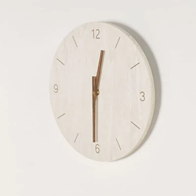 Image de Today Horloge contreplaquée carrée Simplicity