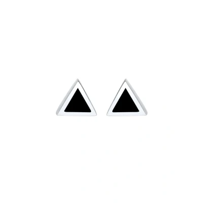 Image de Elli Triangle GEO Boucles d&#039;oreilles, Femme, Taille: One Size, Schwarz