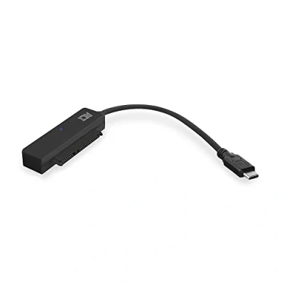 Image de ACT AC1525 changeur de genre câble USB Type C SATA 7 pin + 15pin Noir Neuf