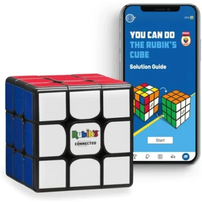 Image de Le Rubik&#039;s Original connecté Cube électronique numérique Intelligent Puzzle STEM Compatible avec Une Application Qui Convient à Tous Les âges et Toutes capacités