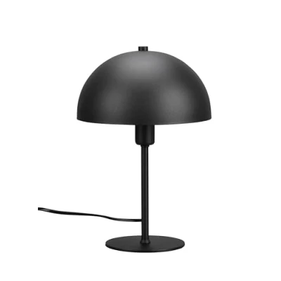 Image de Trio Leuchten Lampe de table Nola 506200132, métal noir mat/doré, excl. 1x E14