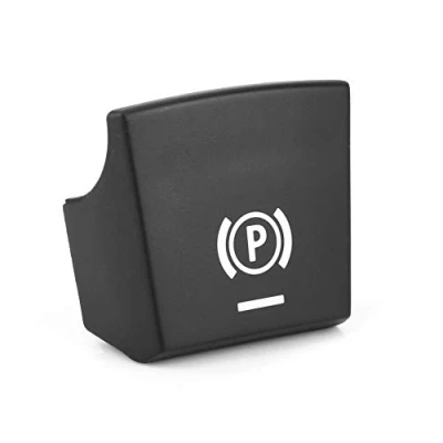 Image de Aramox Couvercle de Bouton commutateur voiture, frein à main stationnement cache autocollant pour 09 14 5/6 séries 61312822518