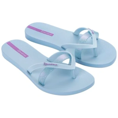 Image de Ipanema Femme Kirei Chic FEM Flip Flop, Blue/Pearly Blue, 38 EU