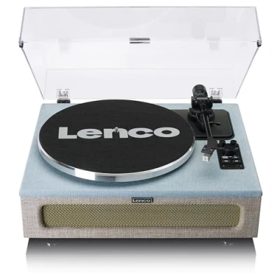 Image de lenco Ls 440Bubg Platenspeler Met Bluetooth 4 Ingebouwde Speakers Stof Extra Naald Blauw/Grijs (Ls 440Bubg)