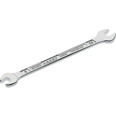 Image de HAZET 450N 5X5.5 Clé à fourche double 99,6 Acier chrome vanadium chromé