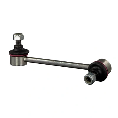 Image de FEBI BILSTEIN 42271 Biellette de barre stabilisatrice Essieu arrière gauche 155 M10 x 1,25 avec écrou autobloquant Acier argent