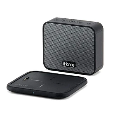Image de IHOME IBTW88 Enceinte Bluetooth avec chargeur a induction 4W Waterproof 6h d&#039;autonomie Noir Neuf