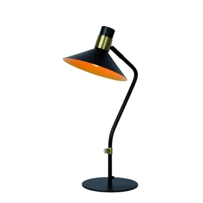 Image de Lucide Lampe à poser Pepijn en noir et doré