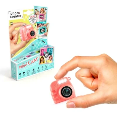 Image de Canal Toys Photo Creator Appareil et Vidéo Numérique Mini Cam’ Instant avec Porte clé Carte SD 1Go Incluse CLK 06
