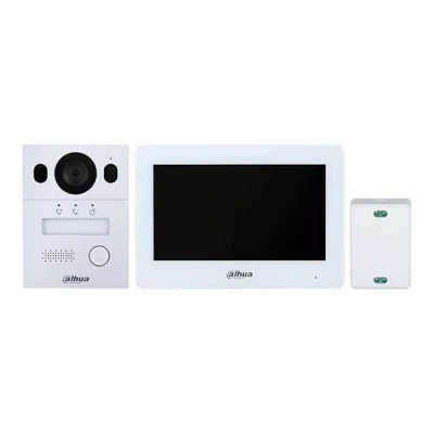 Image de Kit vidéophone plug&amp;play bifilaire Dahua KTX01(S)