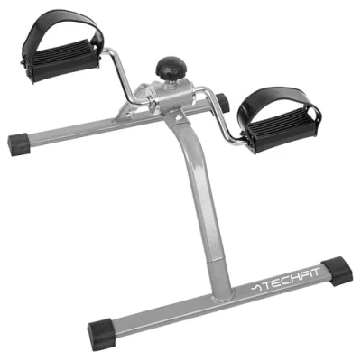 Image de TechFit PED1 Pédalier, Mini vélo pour Usage Domestique et Bureau, Outil d&#039;entraînement Facile Bras Jambes, Convient la récupération légère