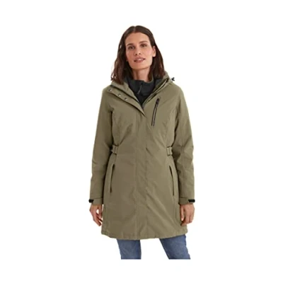 Image de killtec Femme Parka/parka fonctionnelle avec capuche zippée KOW 165 WMN PRK, light olive, 40, 37726 000