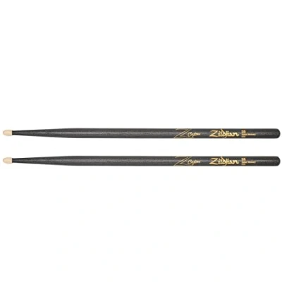 Image de ZILDJIAN Z5BCB ZC baguette batterie 5B Z Custom Black Chroma édition limitée