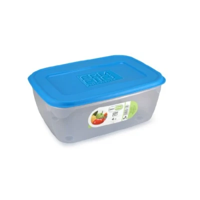 Image de giostyle Récipients Hermétiques rectangulaires 6 L, Bleu