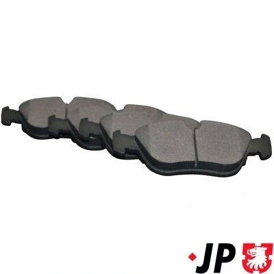 Image de JP GROUP 4963600810 Jeu de plaquettes frein Essieu avant contact signal d&#039;usure exclu VOLVO: XC70 I Cross Country, V70 I, 850 Break