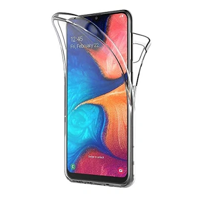 Image de AICEK Coque Compatible Samsung Galaxy A20e, 360Full Body Transparente Silicone pour A20e Housse Etui Case (5,8 Pouces)