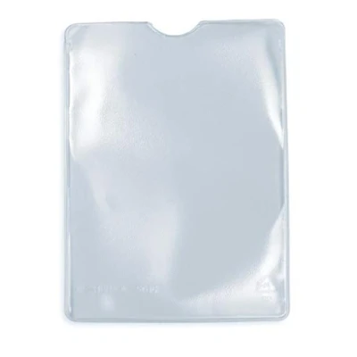 Image de HERMA 1328 Lot de 10 pochettes transparentes pour cartes d&#039;identité protéger les documents au format A7 en plastique transparent