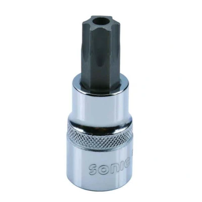 Image de SONIC 83706245 Clé à douille 1/2 Torx TR DIN 3120 T45H Acier chrome vanadium