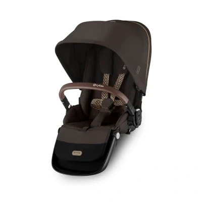 Image de CYBEX Siège Gold pour poussette GAZELLE S et e S, de la naissance à environ 4 ans, Brun chocolat