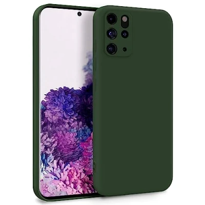 Image de MyGadget Coque pour Samsung Galaxy S20 Plus Case TPU Souple &amp; Soft avec Doublure Microfibre Cover Protection Extra Fine Légère Olive