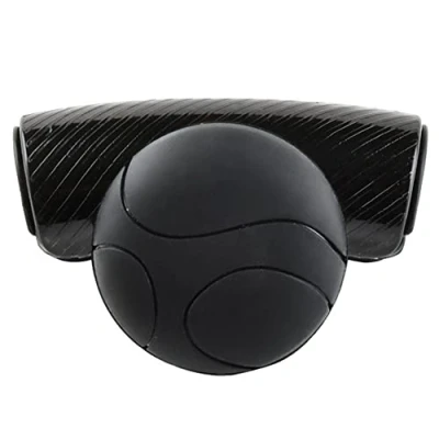 Image de SEABABOO Boule Volant Universel de Voiture Robuste Bouton poignée Rappel Commande d&#039;assistance au Noir