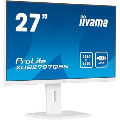 Image de iiyama XUB2797QSN W1 27, IPS, 2560 x 1440/100Hz, 1H1DP1C, Has, RJ45