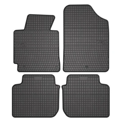 Image de FROGUM 0433 Ensemble de tapis sol Caoutchouc avant et arrière 4 noir Sur mesure