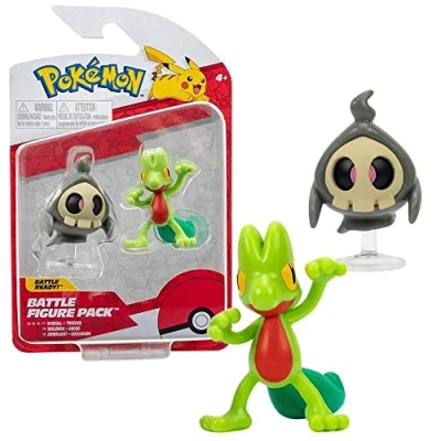 Image de Pokémon Sélection Battle Figures Figurine d&#039;action Figure de Jeu, Chiffres du Jeu:Skelénox &amp; Arcko