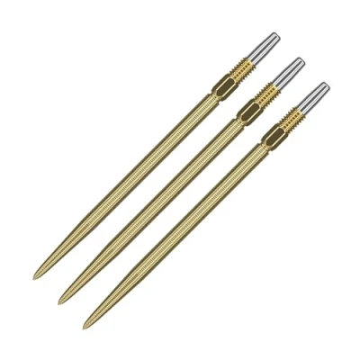 Image de Target Darts Swiss Points, Pointes de fléchettes Nano Point (3 Paquets Pointes) 30MM, doré, à Changer, Accessoires Professionnels
