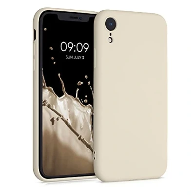 Image de kwmobile Housse Compatible avec Apple iPhone XR Coque de téléphone Souple et Fine en TPU Silicone Moon Glow
